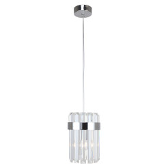 Lampa wisząca 1 chrom 1xE14 LP-2910/1P CH