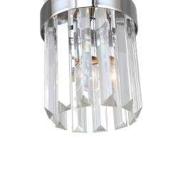 Lampa wisząca 1 chrom 1xE14 LP-2910/1P CH