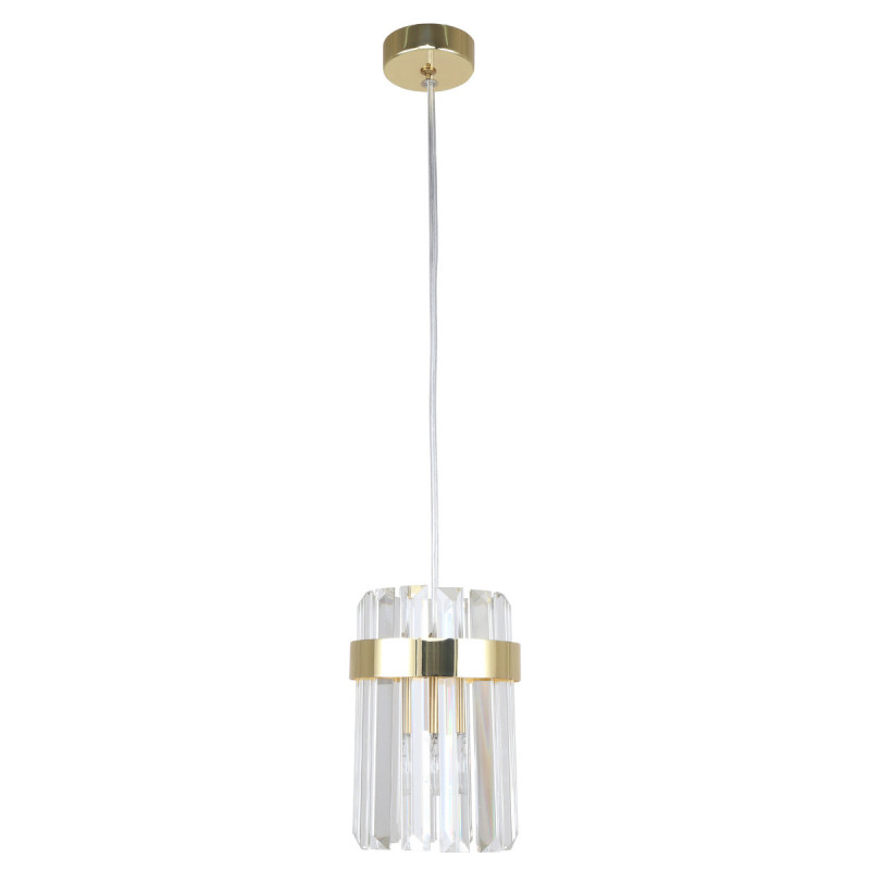 Lampa wisząca 1 złota 1xE14 LP-2910/1P GD