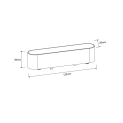 Reflektor Slim Lumo 6W LED 3000K biały LP-646-MAG SLIM 6W 3WH