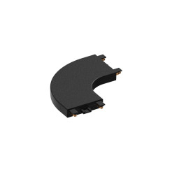 Łącznik natynkowy C Slim czarny LP-656-MAG SLIM łącznik C SM BK
