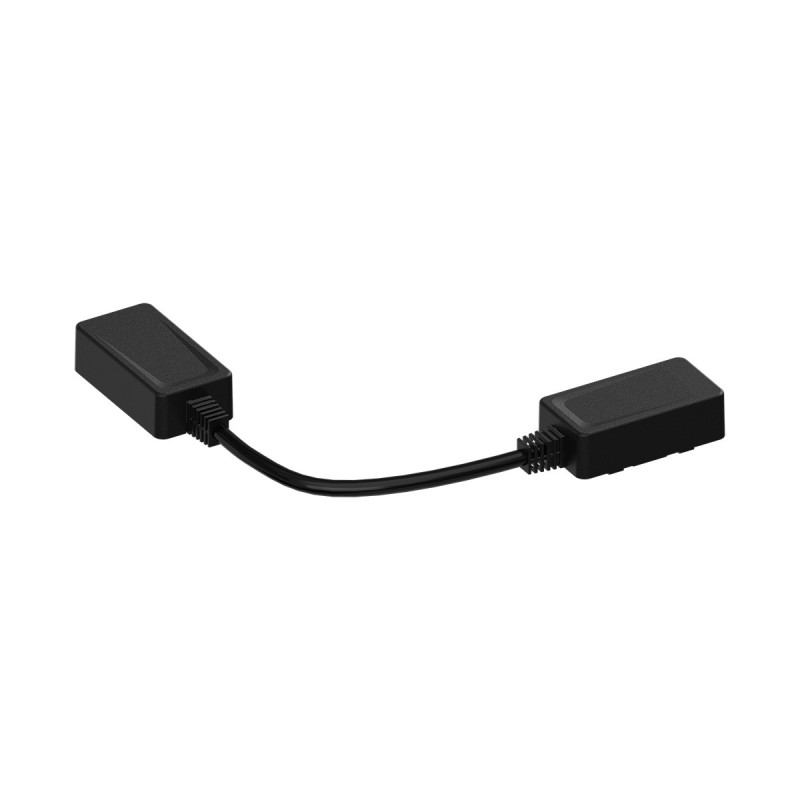 Łącznik natynkowy linka Slim czarny LP-656-MAG SLIM łącznik linka SM BK