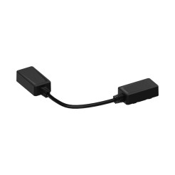 Łącznik natynkowy linka Slim czarny LP-656-MAG SLIM łącznik linka SM BK