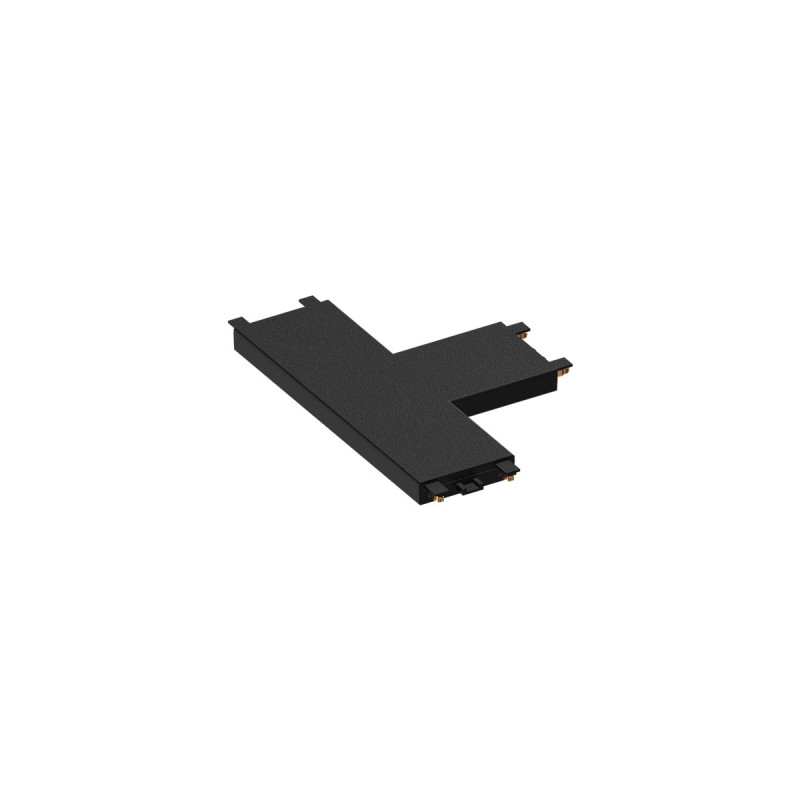 Łącznik natynkowy T Slim czarny LP-656-MAG SLIM łącznik T SM BK