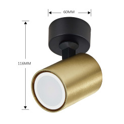 Spot Snow New 1 złoty 1xGU10 LP-731N/1W GD