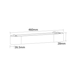 Zasilacz 200W Slim biały LP-656-MAG SLIM 200W WH