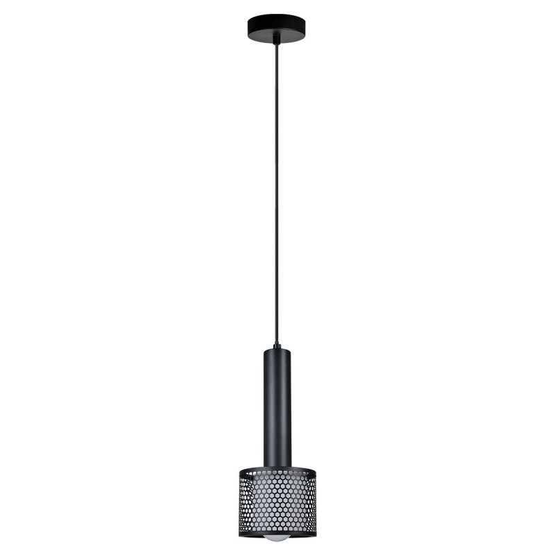 Lampa wisząca czarna 1xE27 LP-0702/1P BK