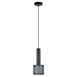 Lampa wisząca czarna 1xE27 LP-0702/1P BK
