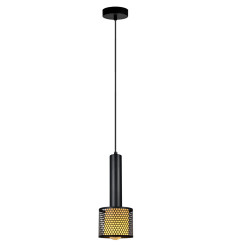 Lampa wisząca czarna 1xE27 LP-0702/1P BK