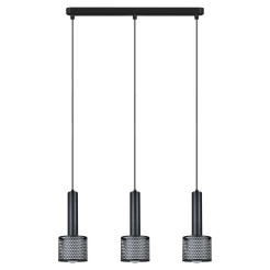 Lampa wisząca czarna 3xE27 LP-0702/3L BK