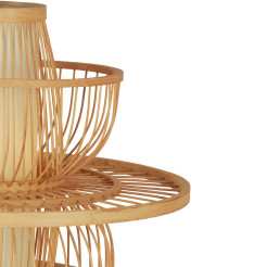 Rattanowa lampa wisząca naturalna 1xE27 LP-3110/1P NT