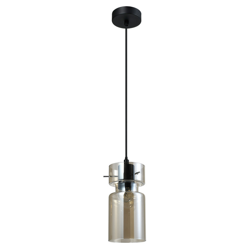 Pojedyncza lampa wisząca dymna 1xE27 LP-2811/1P AM