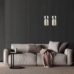 Podwójna lampa wisząca dymna 2xE27 LP-2811/2L AM