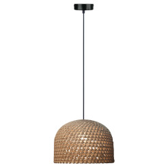 Rattanowa lampa wisząca 40 cm jasne drewno 1xE27 LP-2025/1P 40 cm