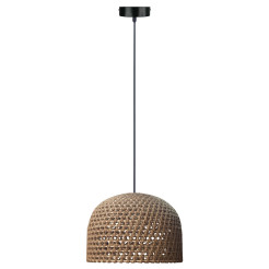 Rattanowa lampa wisząca 40 cm jasne drewno 1xE27 LP-2025/1P 40 cm