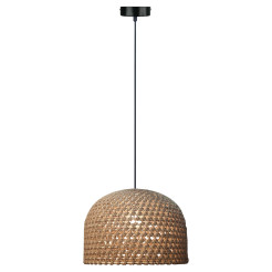 Rattanowa lampa wisząca 50 cm jasne drewno 1xE27 LP-2025/1P 50 cm