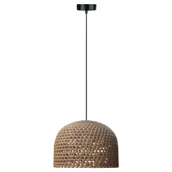 Rattanowa lampa wisząca 50 cm jasne drewno 1xE27 LP-2025/1P 50 cm