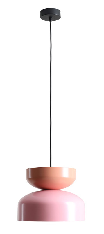 LAMPA WISZĄCA TULA DARK BABY PINK + CORAL (30 + 23)