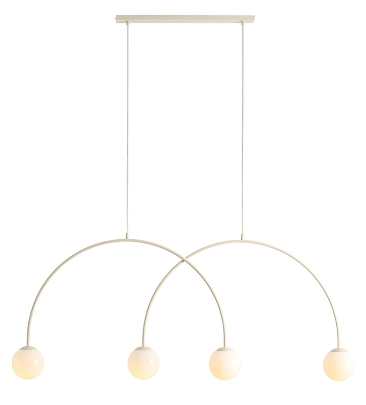 LAMPA WISZĄCA UNA 4 CREAM L