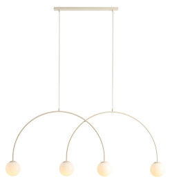 LAMPA WISZĄCA UNA 4 CREAM L