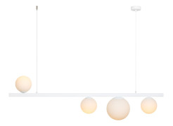 LAMPA WISZĄCA GARDA 4 WHITE