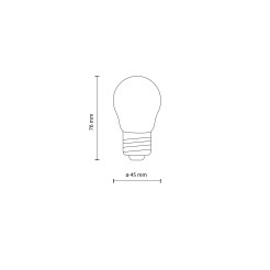 ŻARÓWKA E27 CLEAR 6W 3000 K DIMMABLE 18012