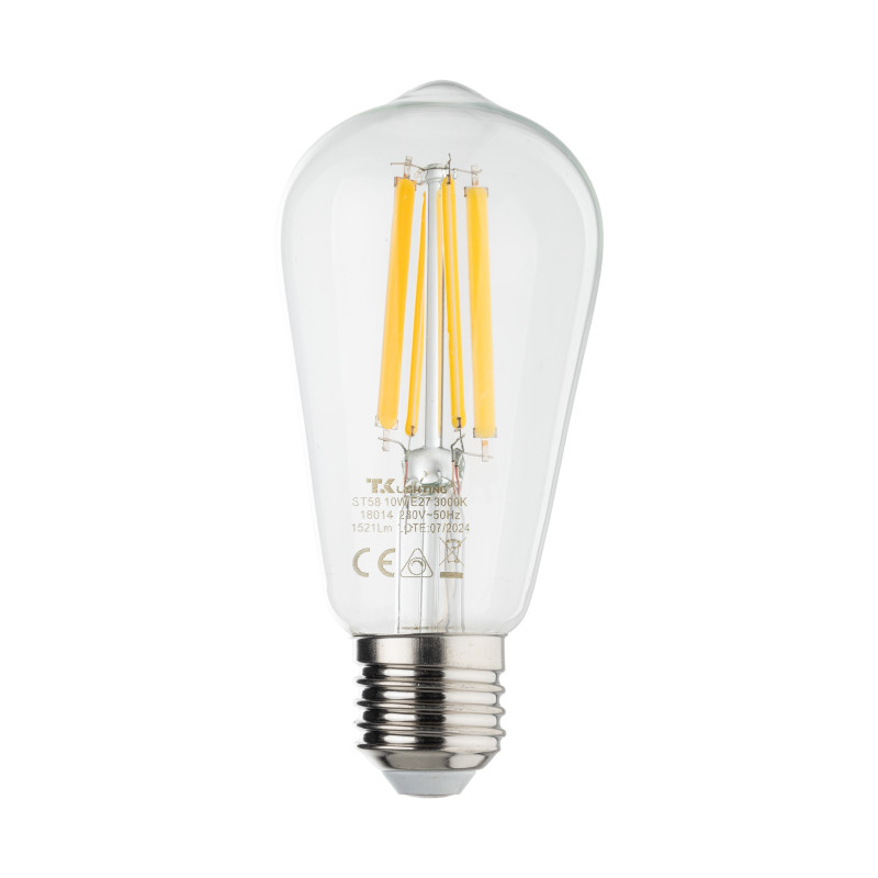 ŻARÓWKA E27 CLEAR 10 W 3000 K DIMMABLE 18014