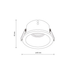 OPTI BLACK GU10 10577