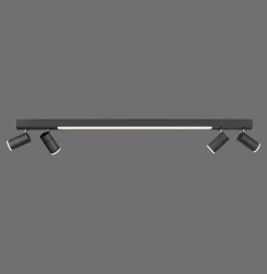 6121-13 PURE-LINES LAMPA SUFITOWA ANTRACYT