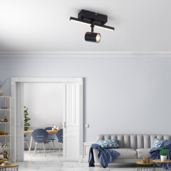 6523-18 BARIK LAMPA SUFITOWA CZARNY