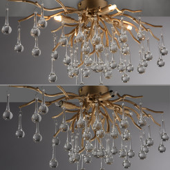8090-11 ICICLE LAMPA SUFITOWA MOSIĄDZ