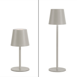 19250-40 EURIA LAMPA STOŁOWA SZARY