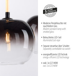 2411-18 LAMPA WISZĄCA LUMA