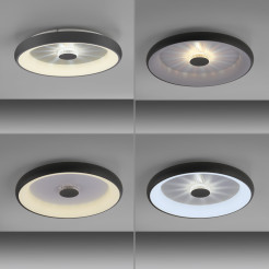 14386-18 VERTIGO LAMPA SUFITOWA CZARNY