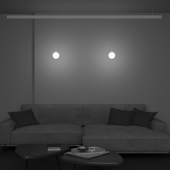 MAYTONI Lampa szynowa wisząca Luna 5W LED 330lm 3000K 90 CRI  TR039-2-5W3K-W-1