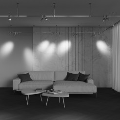 MAYTONI Ścieżka świetlna Focus Led LED 2700K 150lm TR144-1-5W2.7K-W-BS-DE