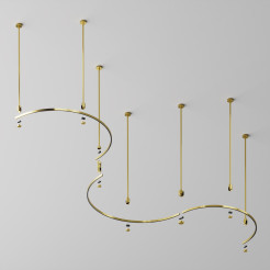 MAYTONI Natynkowy/zwieszany szynoprzewód Busbar trunkings Flarity TRX154-SR-D650-BS