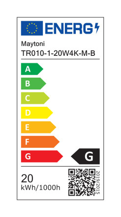 MAYTONI Ścieżka świetlna Points Rot 20W LED 1500lm 4000K 90 CRI  TR010-1-20W4K-M-B