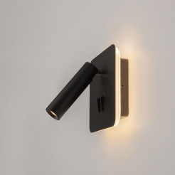 MAYTONI Lampa ścienna (kinkiet) Ios 176 9W LED 550lm 3000K 80 CRI  C175-WL-01-6W-B