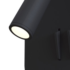 MAYTONI Lampa ścienna (kinkiet) Ios 176 9W LED 550lm 3000K 80 CRI  C175-WL-01-6W-B