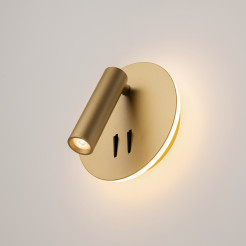 MAYTONI Lampa ścienna (kinkiet) Ios 176 9W LED 550lm 3000K 80 CRI  C176-WL-01-6W-MG