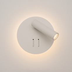 MAYTONI Lampa ścienna (kinkiet) Ios 176 9W LED 600lm 3000K 80 CRI  C176-WL-01-6W-W