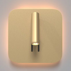 MAYTONI Lampa ścienna (kinkiet) Ios 176 9W LED 550lm 3000K 80 CRI  C175-WL-01-6W-MG