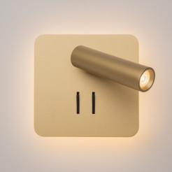 MAYTONI Lampa ścienna (kinkiet) Ios 176 9W LED 550lm 3000K 80 CRI  C175-WL-01-6W-MG