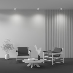 MAYTONI Spot reflektor sufitowy 1punktowy Natynkowy Planet 12W LED 750lm 3000K 80 CRI C009CW-L12W