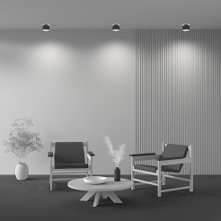 MAYTONI Spot reflektor sufitowy 1punktowy Natynkowy Planet 16W LED 750lm 4000K 80 CRI C009CW-L16B4K