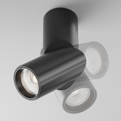 MAYTONI Spot reflektor sufitowy 1punktowy Natynkowy Obrotowy Dafne 10W LED 1000lm 4000K 90 CRI C027CL-L10B4K