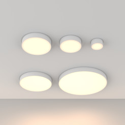 MAYTONI Lampa sufitowa Zon 36W LED 2610lm 3000K 90 CRI  C032CL-36W3K-RD-W