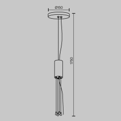 MAYTONI Uniwersalny element mocujący Zon C032C-04-W-1