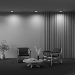 MAYTONI Lampa sufitowa Zon 12W LED 600lm 3000K 90 CRI  C032CL-12W3K-RD-MG